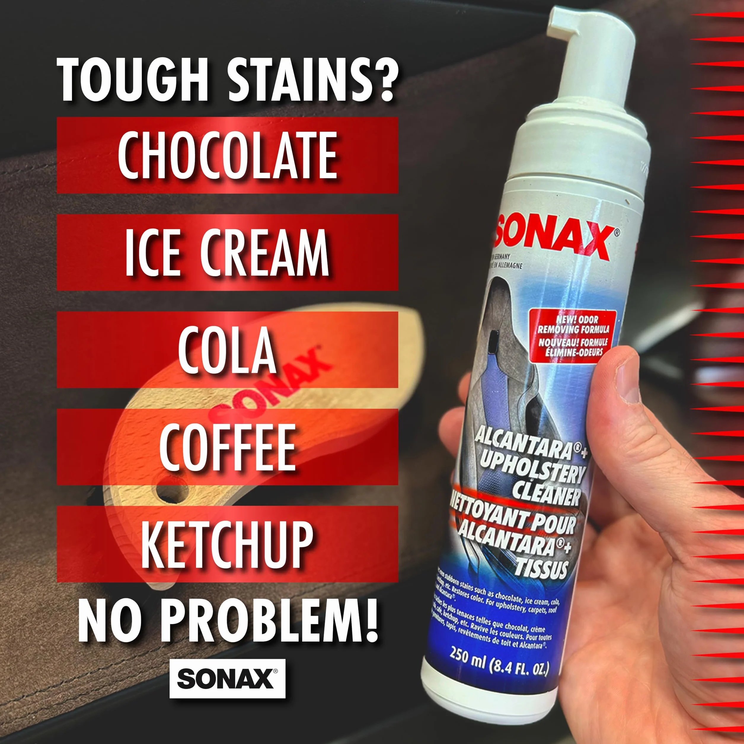 Sonax 206141 Środek do Czyszczenia Tapicerki, 250 ml