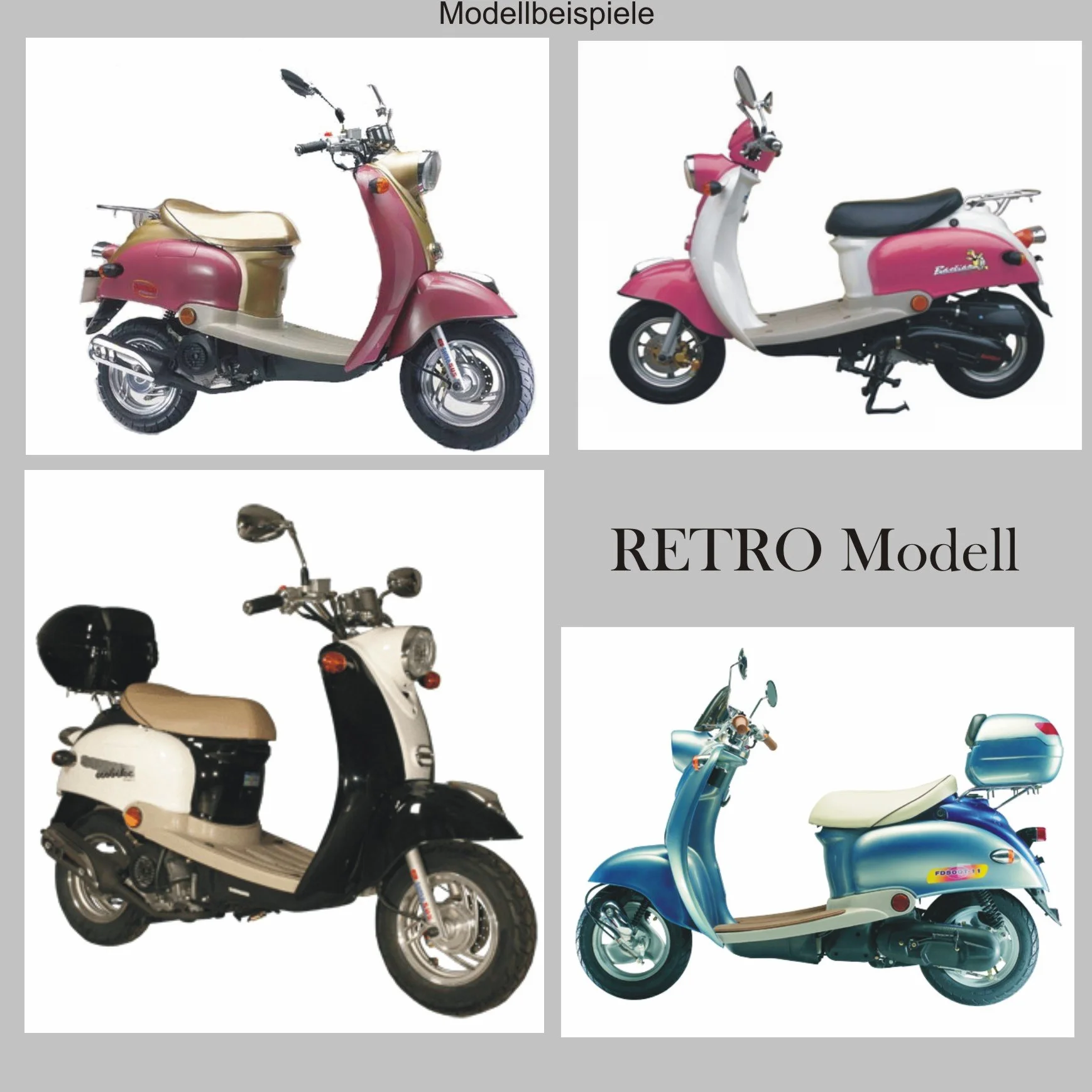 Ławka/siodełko do 2- i 4-suwowych chińskich skuterów 50 x 2-osobowych * w kolorze beżowym * np. pasuje do wielu modeli skuterów retro BAOTIAN BT49QT-11 MOTOWORX JONWAY BENZHOU YIYING YY50QT-15