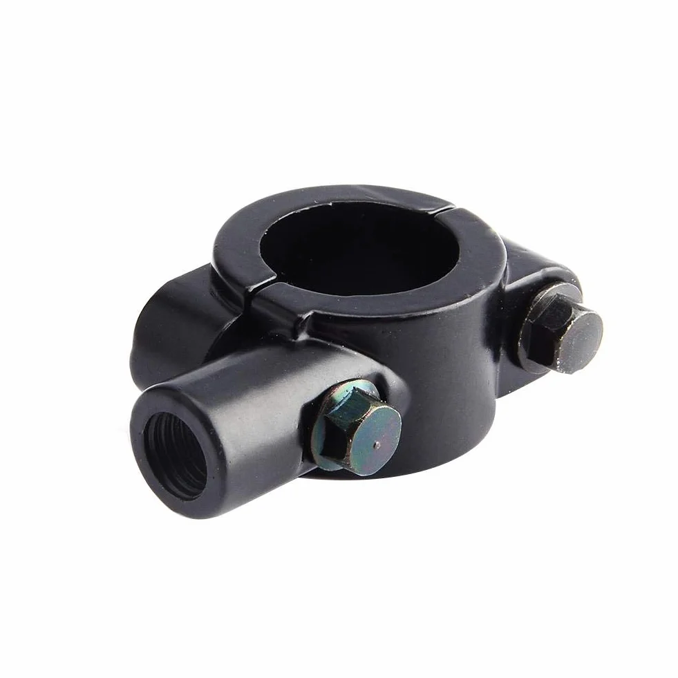 Keenso Kierownica Motocyklowa Wspornik Lusterka 7/8" Uniwersalny 10 mm Uchwyt Aluminiowy