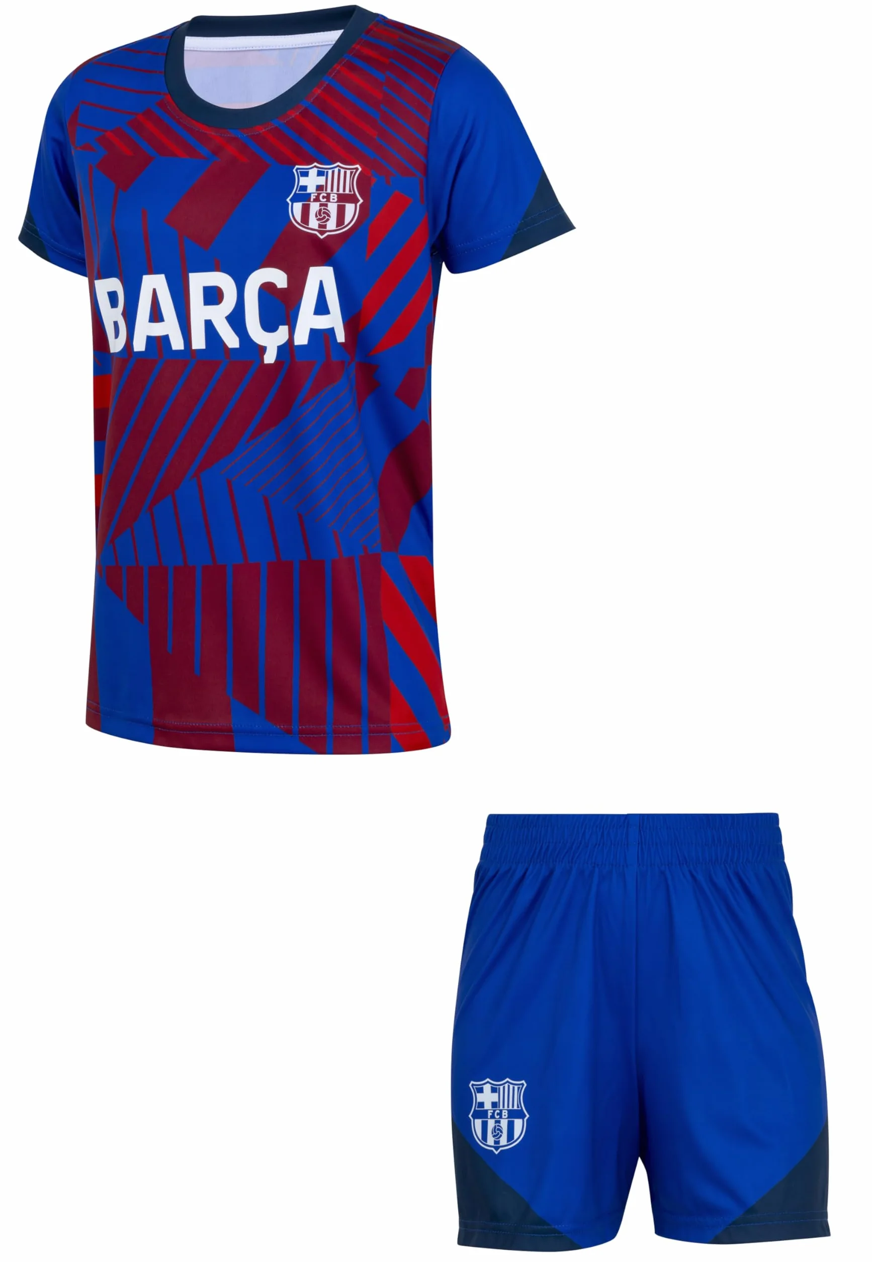 Barça chłopięca koszulka piłkarska - oficjalna kolekcja FC Barcelona