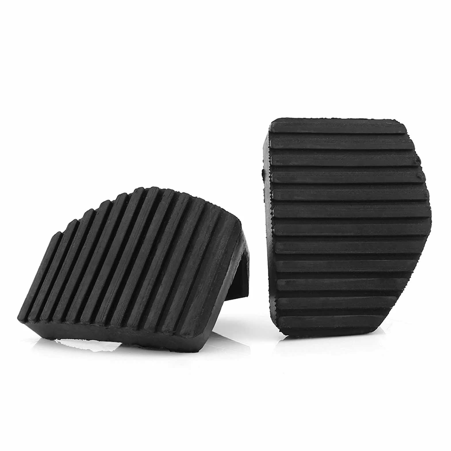 gumowy pedał hamulcowy, 1 para gumowych pedałów hamulcowych sprzęgła, do Peugeot/Citroëna 1007 207 208 301 C3 C4 C5 C6 C8