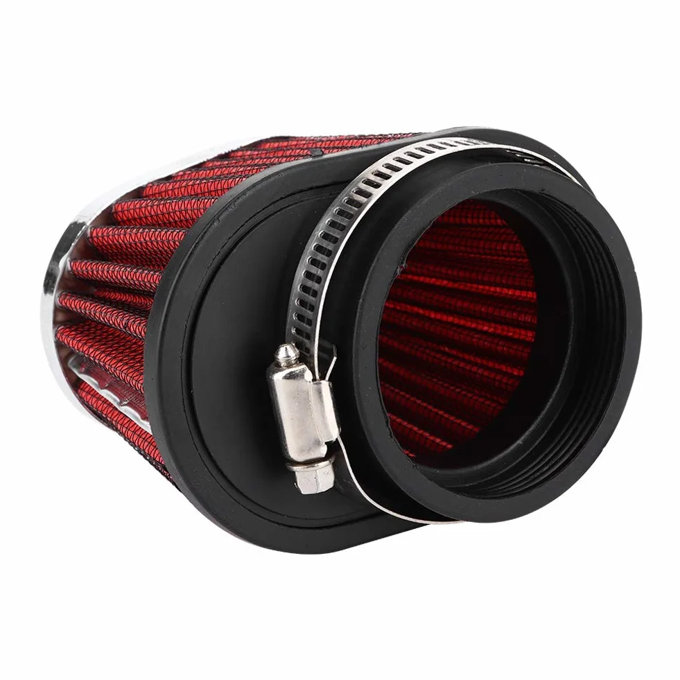 Filtr Powietrza do Motocykla, Filtr Wlotu Powietrza do Motocykla, Filtr Powietrza do Silnika z Grzybkiem, Akcesoria do Filtra Pasujące do Hondy (55MM)