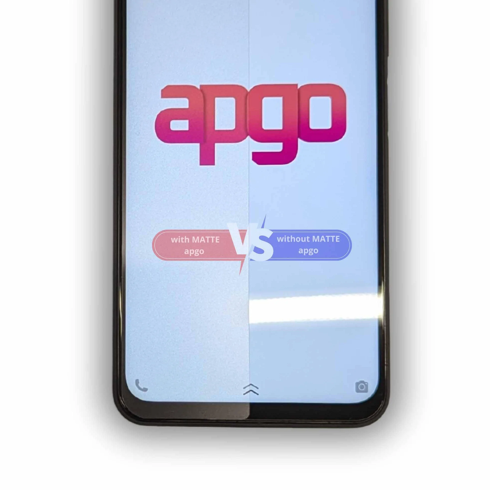 apgo MATTE Hybrid Glass Screen Protector Honda CB125R 2024, szkło hybrydowe matowe