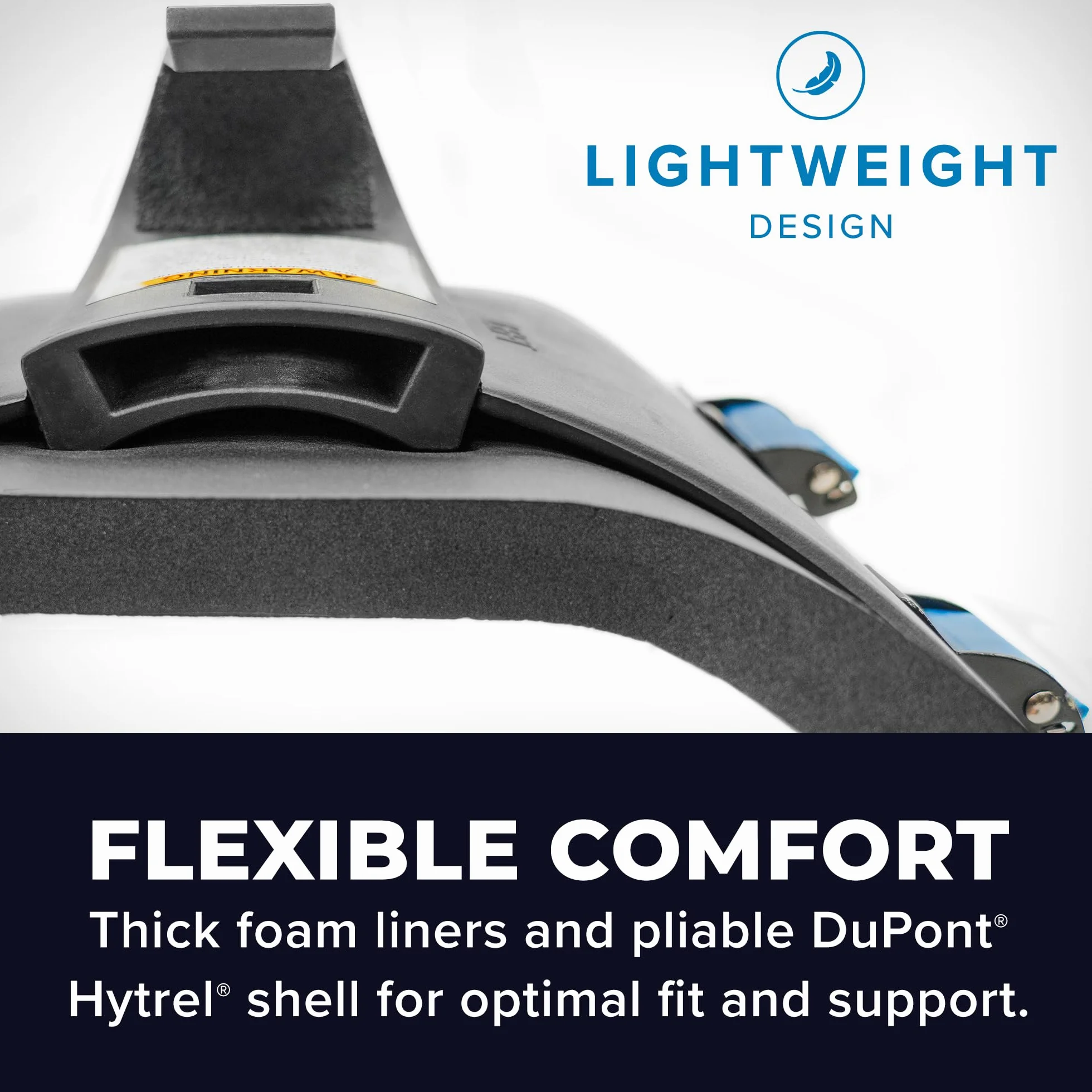 Teeter EZ-Up Gravity Boots - Inversion Decompression Stretching, Back Pain Relief and Core Strength Sit Ups, Hang Upside Down for Home Fitness or Gym Rack Bar