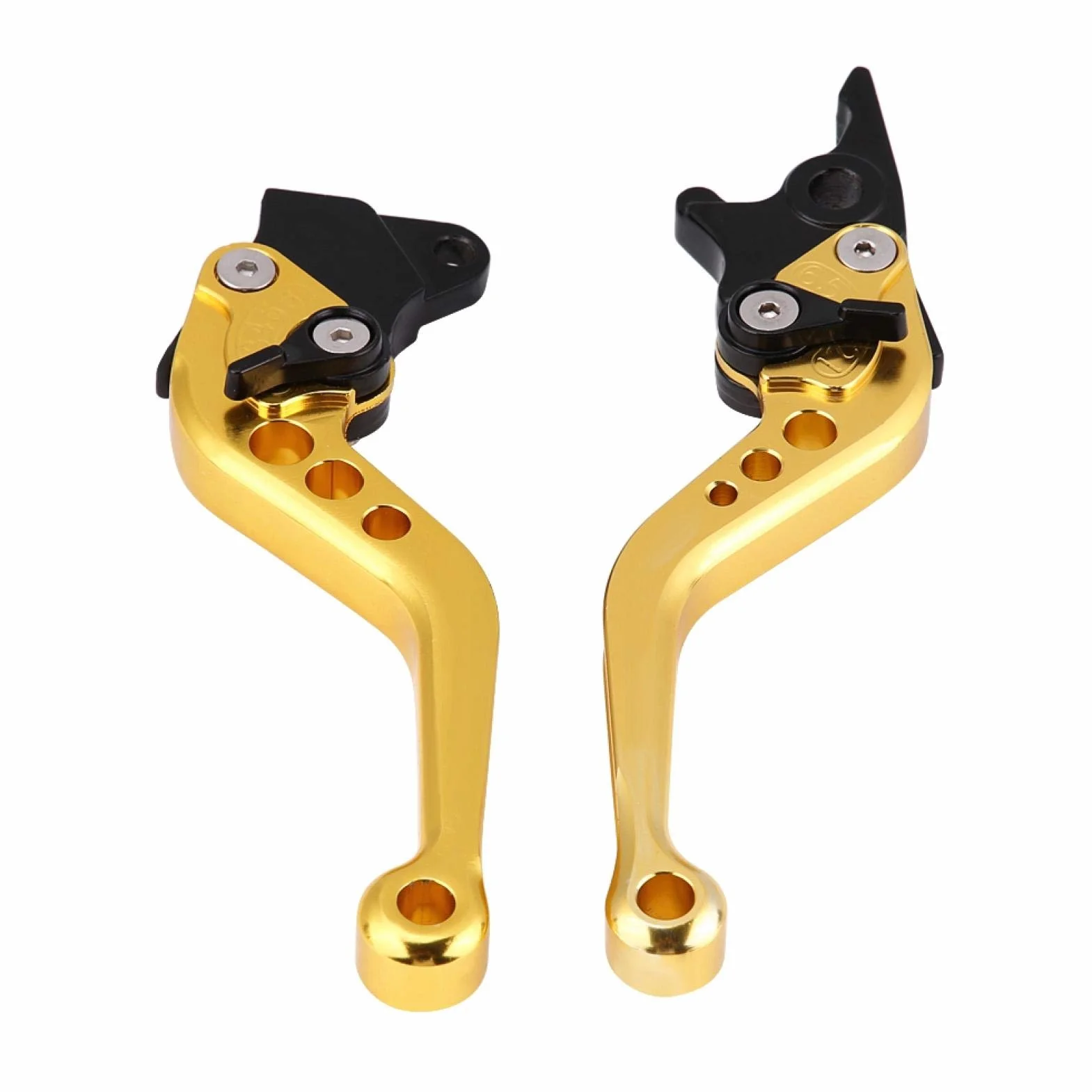 Dźwignia Hamulca Sprzęgła Para 22mm 7/8" CNC Aluminium Uchwyt Dźwigni Hamulca Bębnowego Sprzęgła Motocykla Uniwersalna Dźwignia Hamulca Sprzęgła Z Wyłączeniem YZF R125