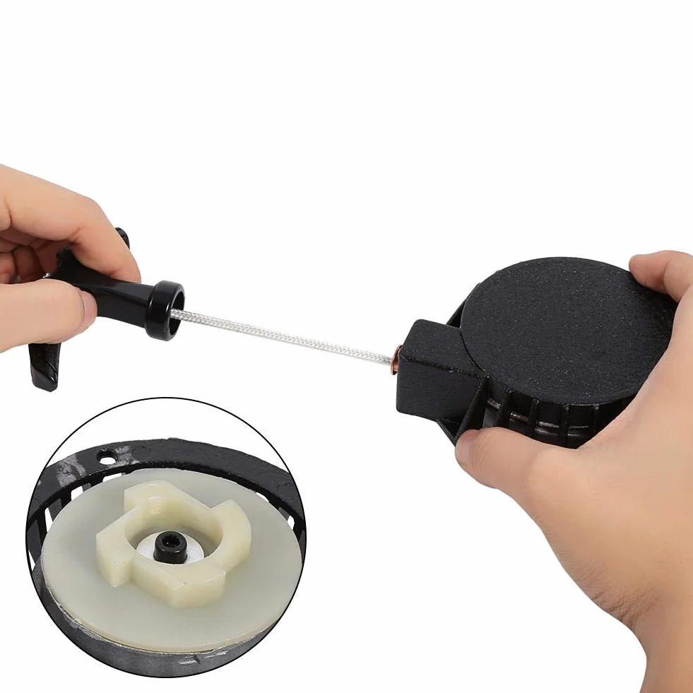 Część rozrusznika z pociągnięciem, wymiana części rozrusznika Mini Alloy Easy Pull Start dla Mini Pocket Dirt Bike Minimoto ATV Quad