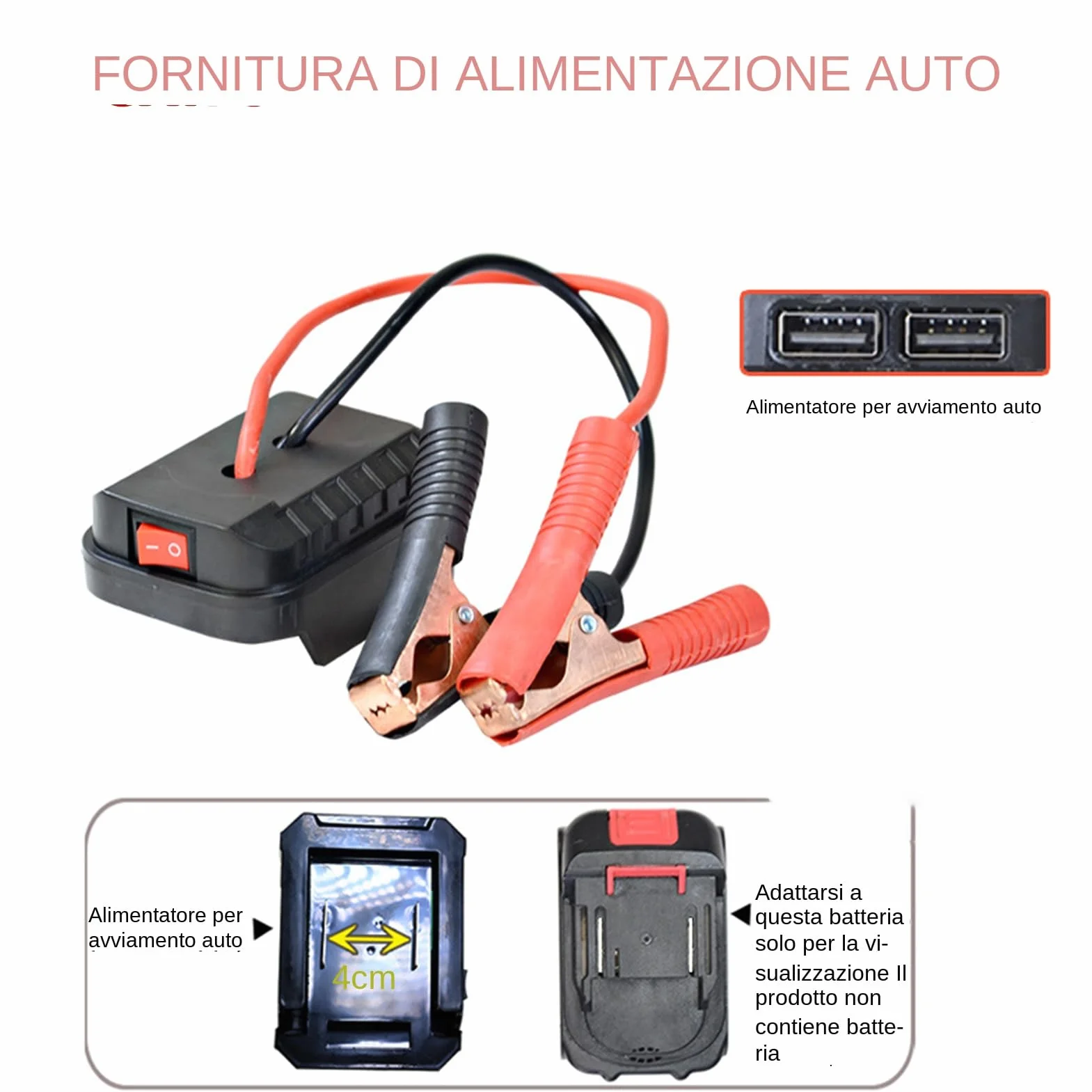 Lithium Jump Starter, Car Battery Booster, Automotive Booster Pack, podwójny ładowarka USB, powerful Jump Starter, przenośny akumulator samochodowy, rozruchowy akumulator, ładowarka akumulatorów,