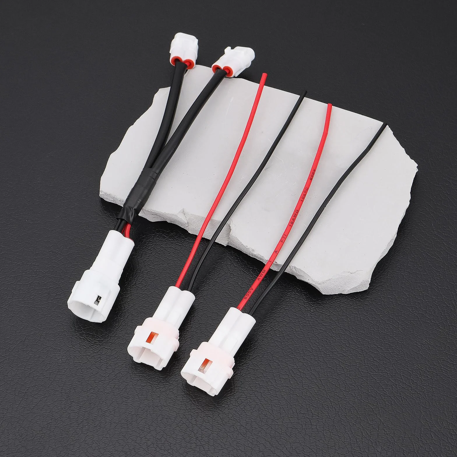 EMSea Zestaw Przedłużaczy Super Power z Przewodami 18AWG Ładowarka USB Świetlne Uchwyty Ogrzewane Kompatybilne z Yamaha Kompatybilne z Tenere 700
