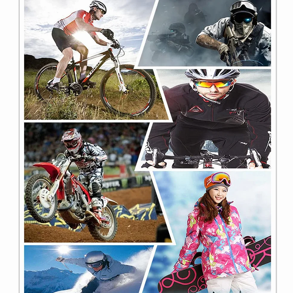 Motocykl ATV gogle motocrossowe ochrona UV okulary jeździeckie wiatroszczelne pyłoszczelne gogle narciarskie dla mężczyzn kobiet młodzieży dzieci