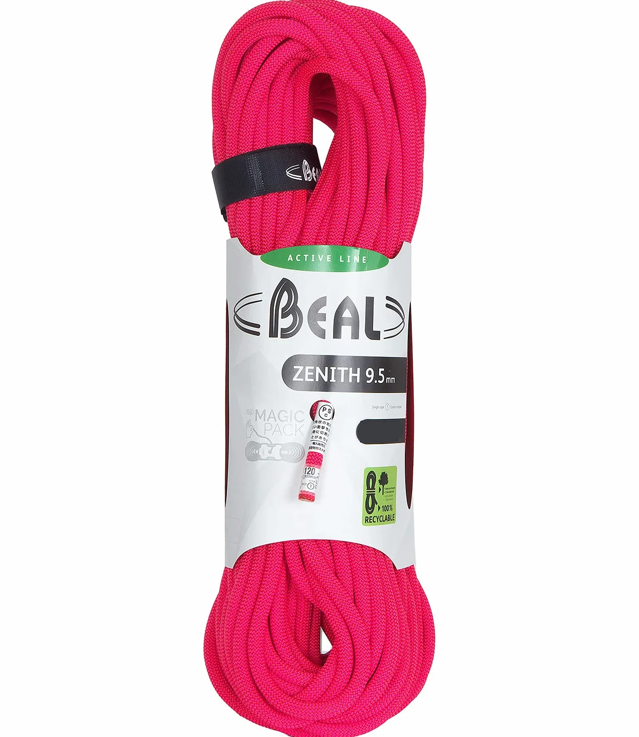 Beal Zenith 9,5 mm CORD_ROPE, 60 m, klasyczny, 4000 g