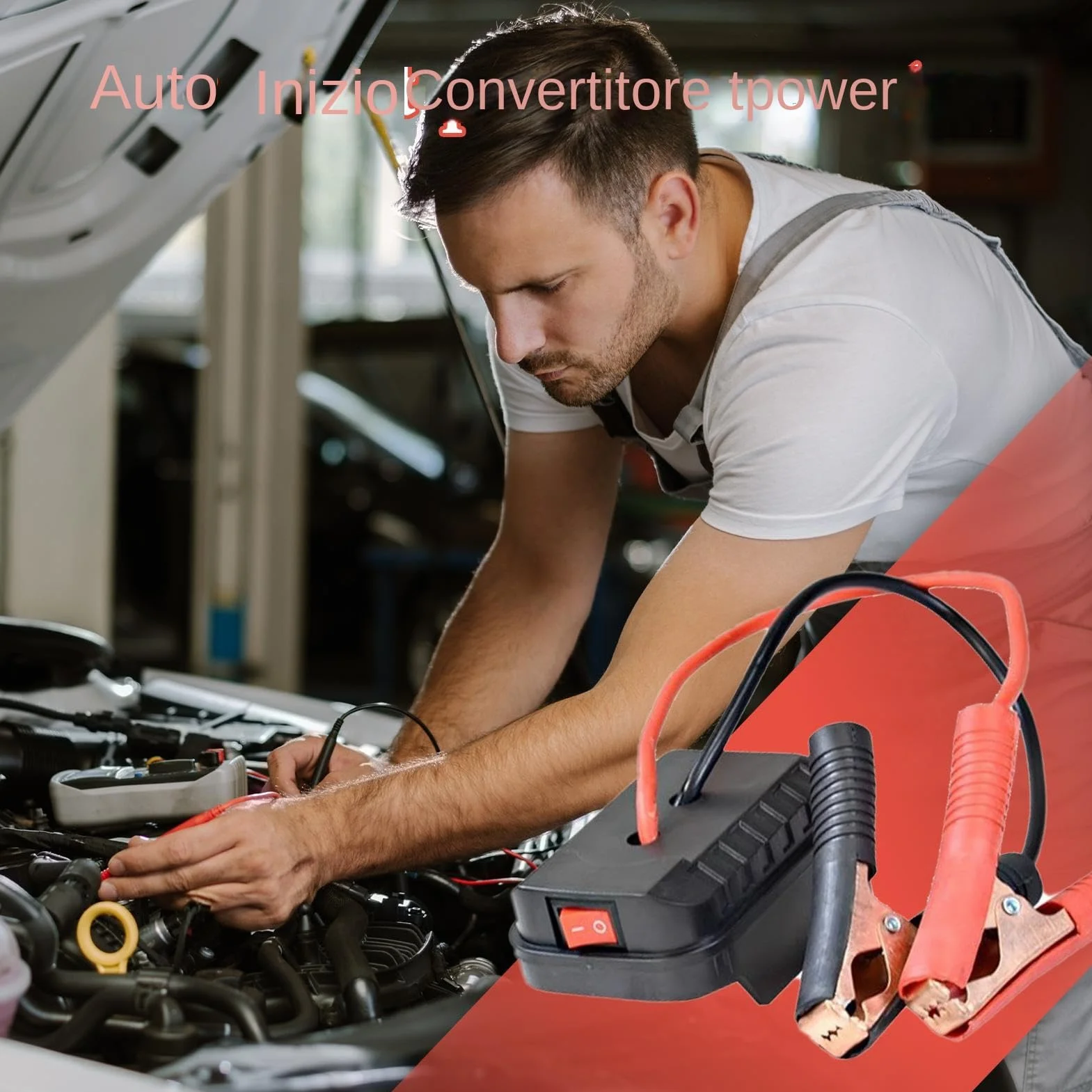 Lithium Jump Starter, Car Battery Booster, Automotive Booster Pack, podwójny ładowarka USB, powerful Jump Starter, przenośny akumulator samochodowy, rozruchowy akumulator, ładowarka akumulatorów,