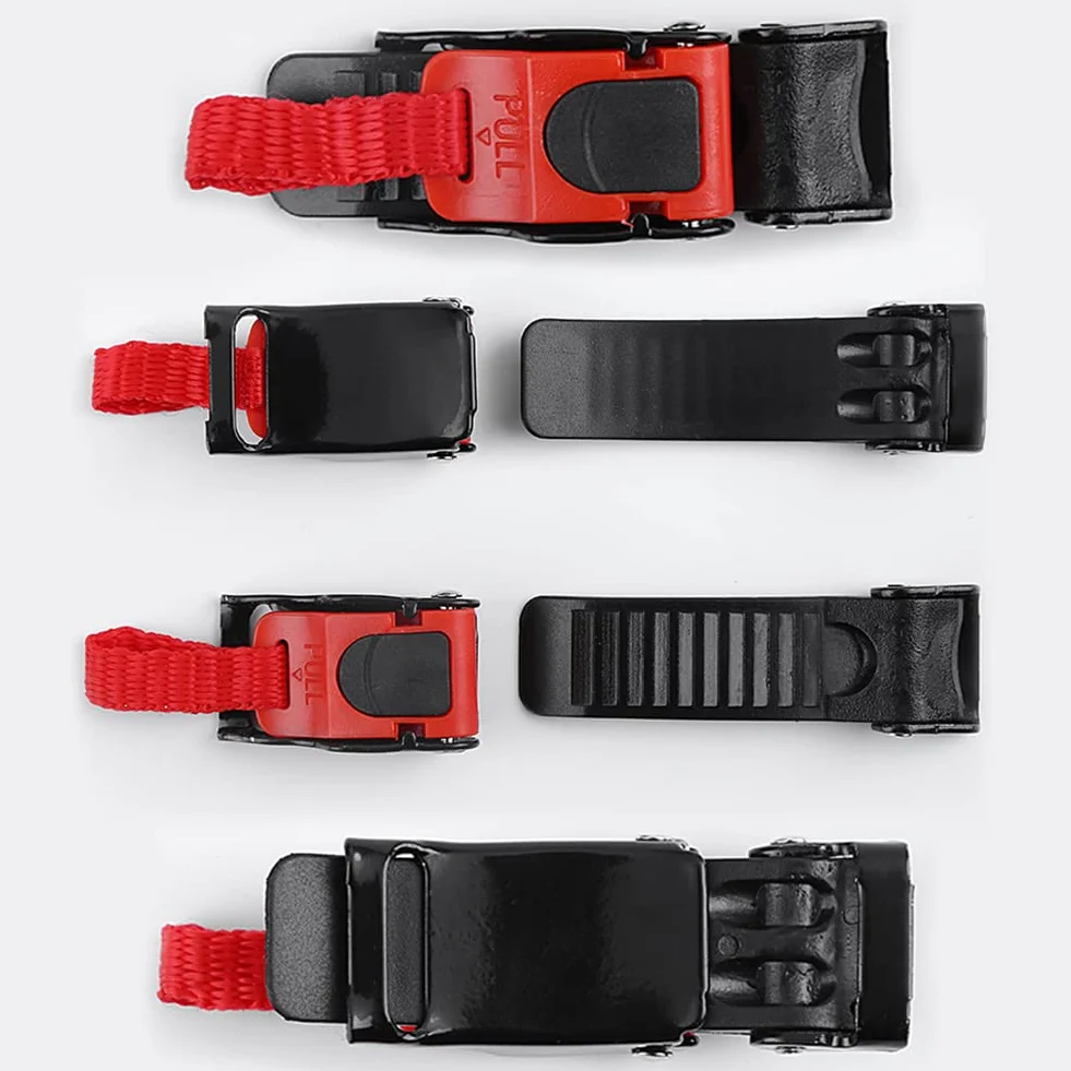 Klamra na kask, klamra do kasku motocyklowego, klips do kasku motocyklowego, aby zachować stabilny i bezpieczny kask podbródkowy podczas jazdy motocyklem lub rowerem-2 szt
