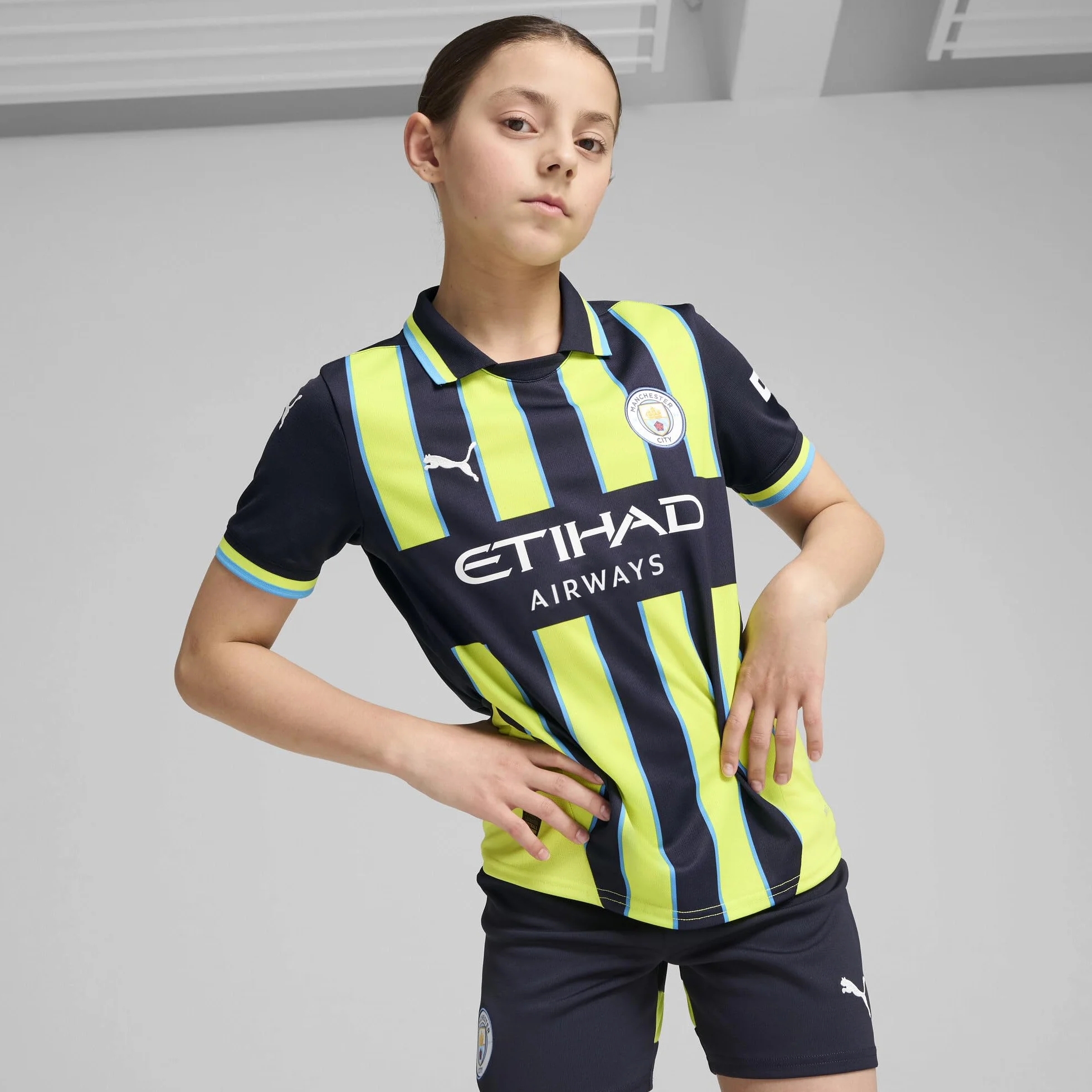 Koszulka piłkarska Manchester City FC Kids 2024/25 - New Navy