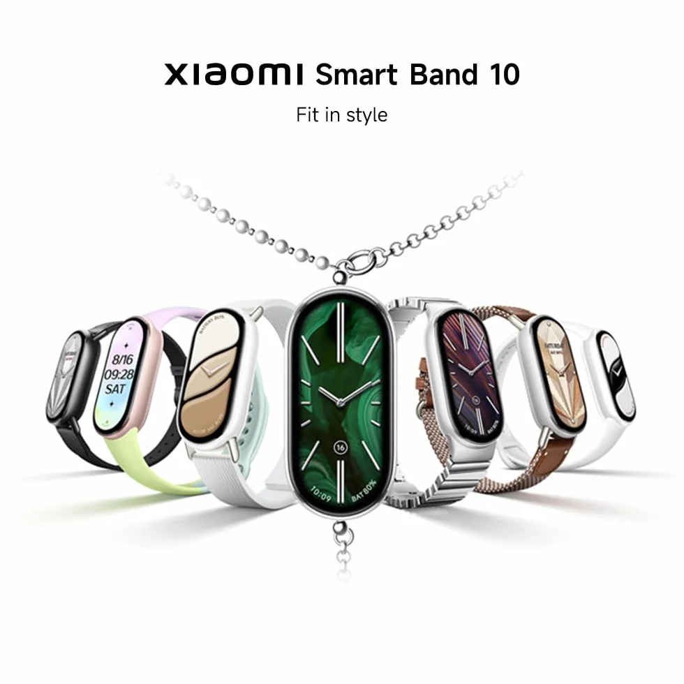 Xiaomi Smartband 10, wyświetlacz AMOLED