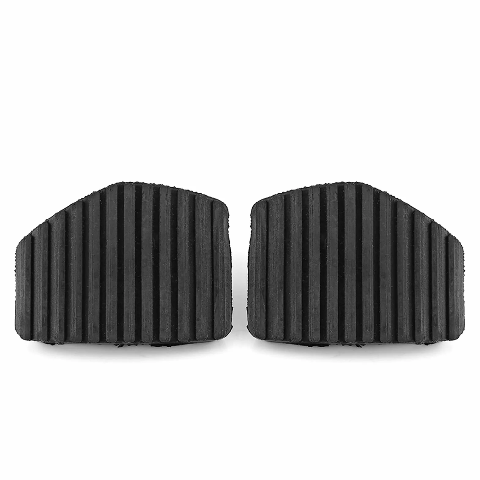 gumowy pedał hamulcowy, 1 para gumowych pedałów hamulcowych sprzęgła, do Peugeot/Citroëna 1007 207 208 301 C3 C4 C5 C6 C8