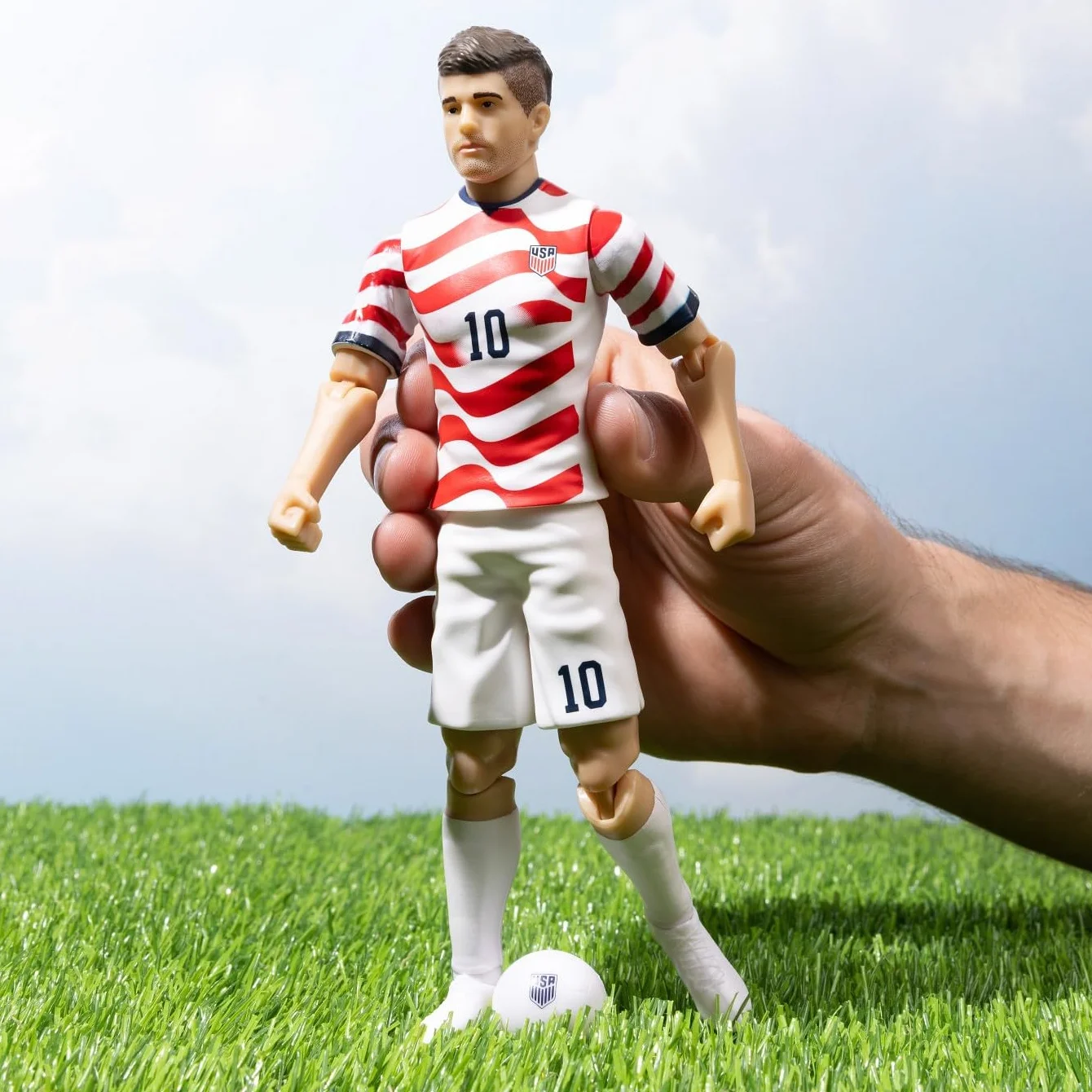 Sockers Banbo Toys 2026 USMNT Christian Pulisic (Home Jersey) 20 cm kolekcjonerska figurka piłkarska
