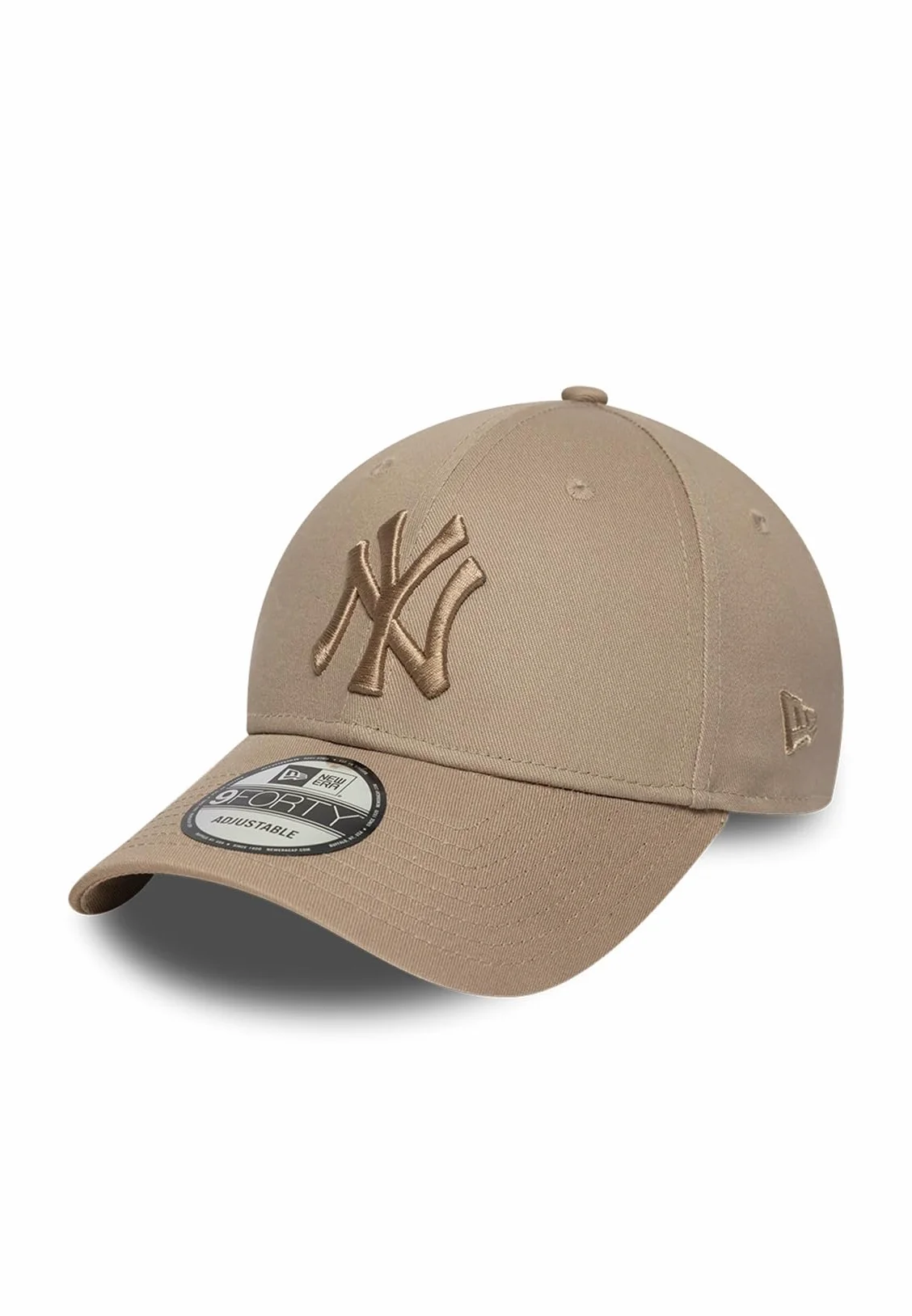 New Era Czapka z daszkiem 9Forty - New York Yankees popielaty brąz