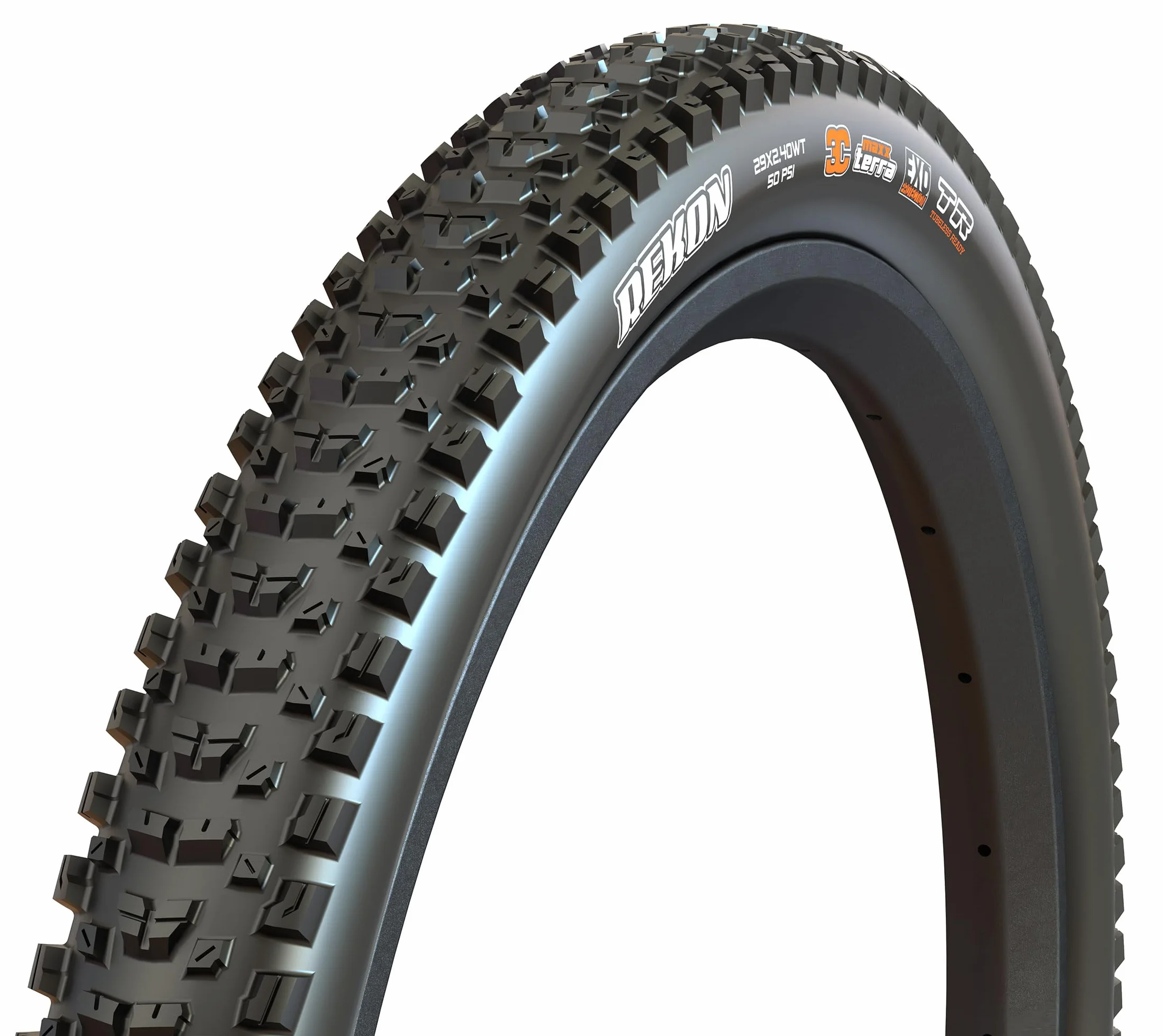 Maxxis Rekon 29x2.40 WT 60 TPI składany 3C MaxxTerra (EXO/TR), czarny, 1302914049
