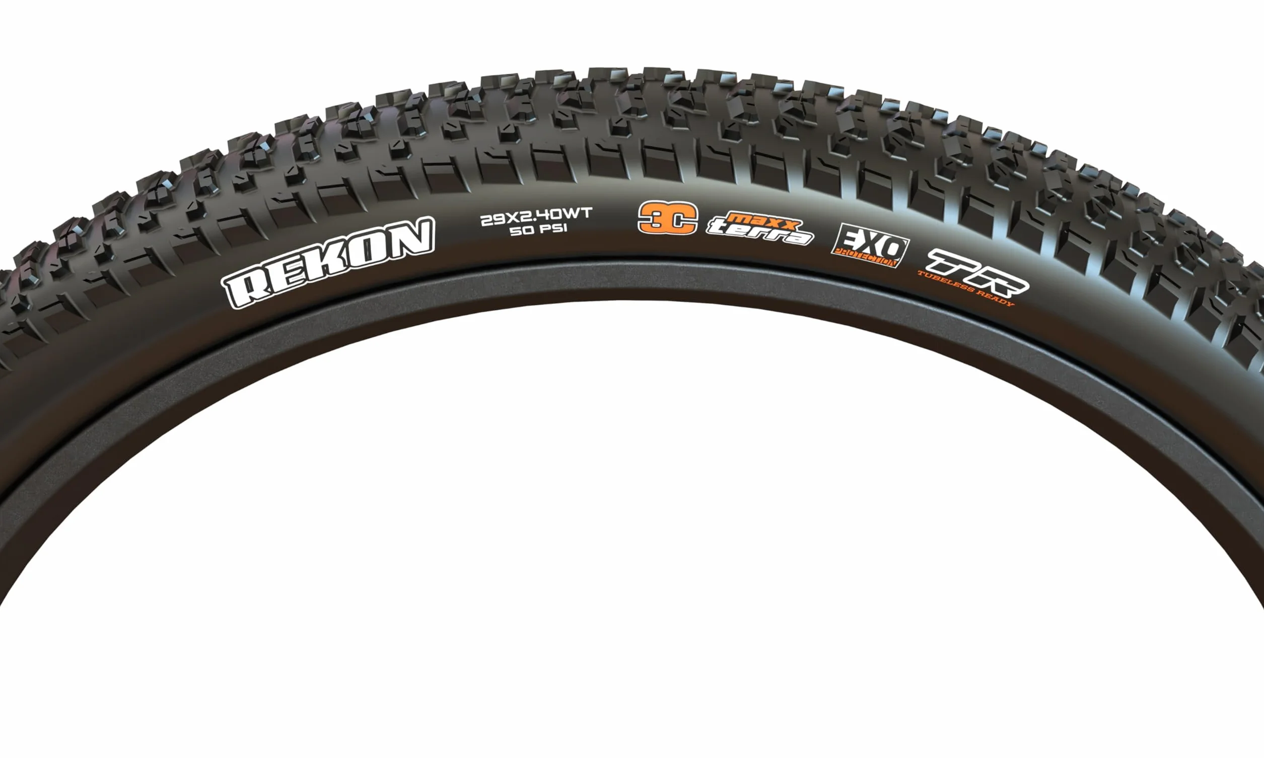 Maxxis Rekon 29x2.40 WT 60 TPI składany 3C MaxxTerra (EXO/TR), czarny, 1302914049
