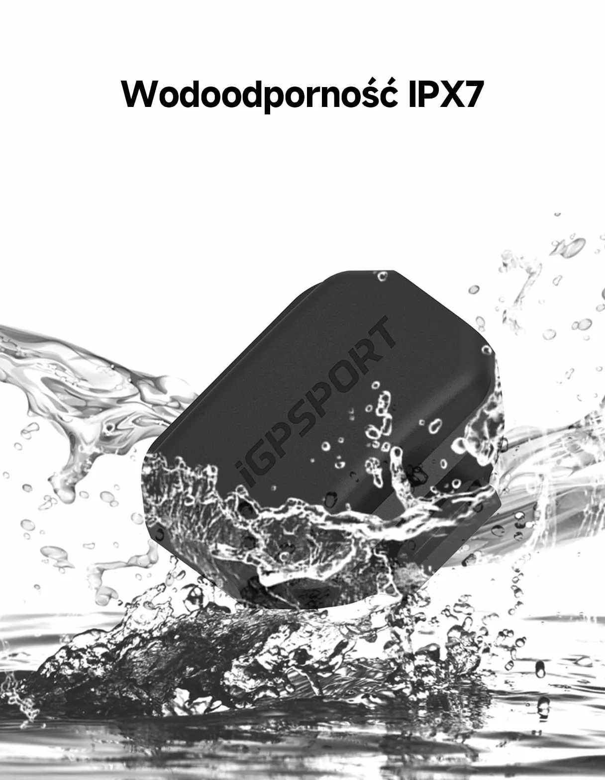 iGPSPORT SPD70 prędkościomierz rowerowy / CAD70 czujnik kadencji rowerowej, 300 godzin pracy baterii, Bluetooth 5.0 ANT+, wodoszczelność IPX7