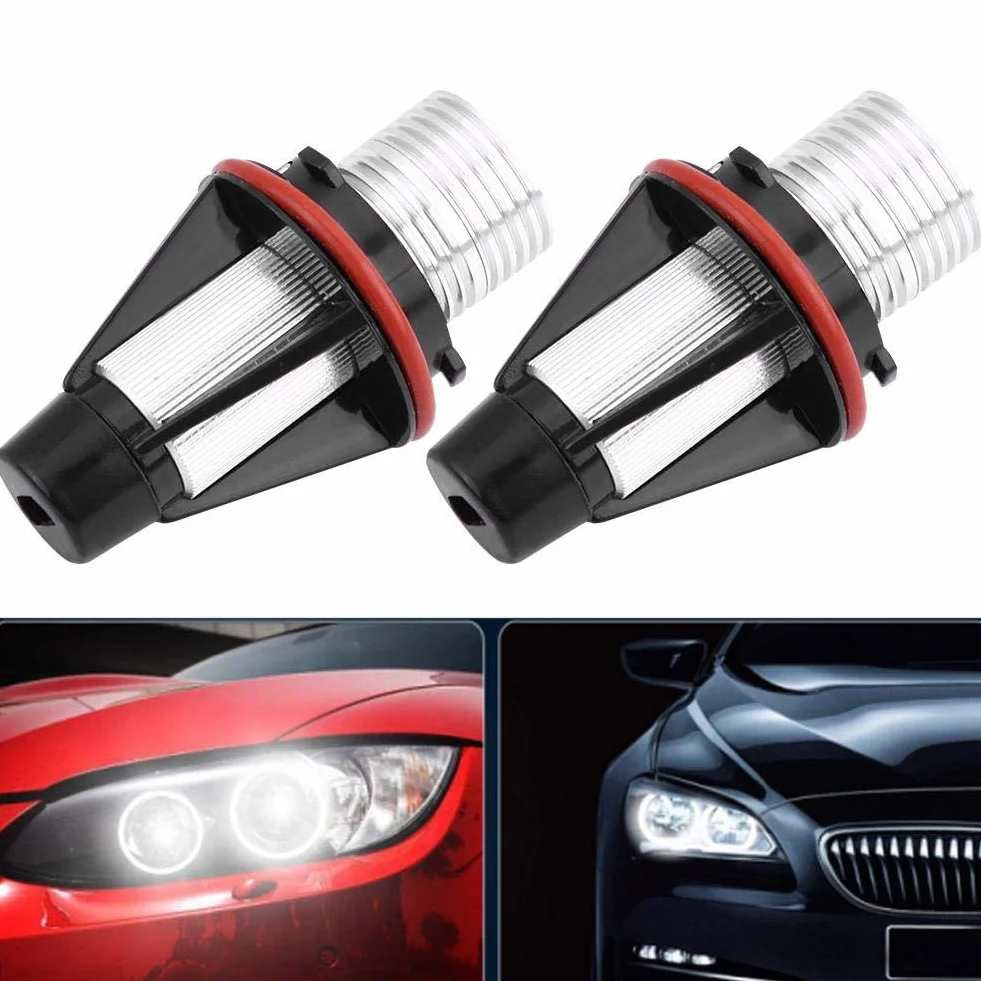 Angel Eyes Angel Eyes Led Pozycja 12 V 2 sztuki świecącego samochodu 6000k 5 W Światło do E60 E61 E39 E53