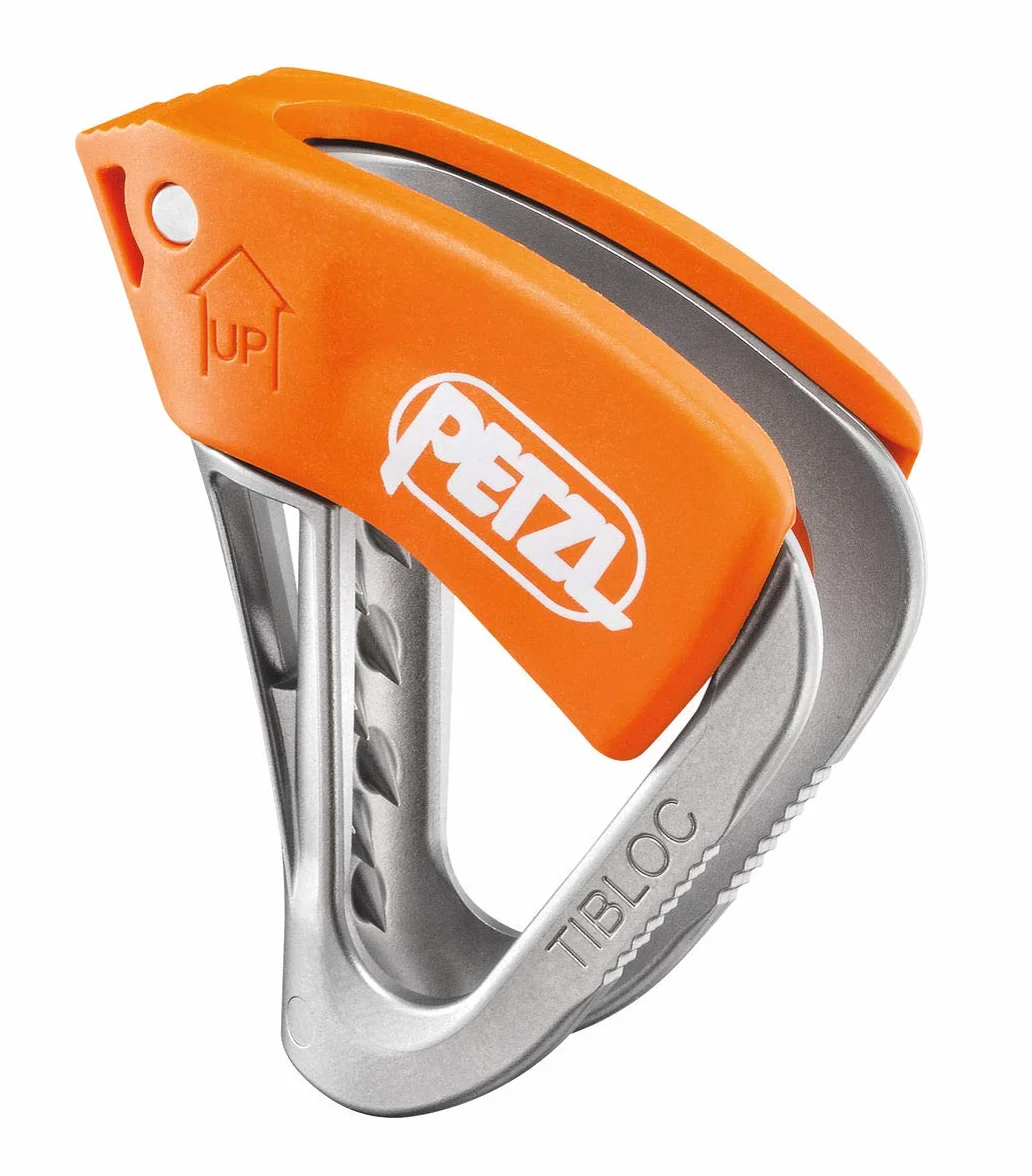PETZL - Zacisk linowy TIBLOC – unisex, pomarańczowy, rozmiar uniwersalny