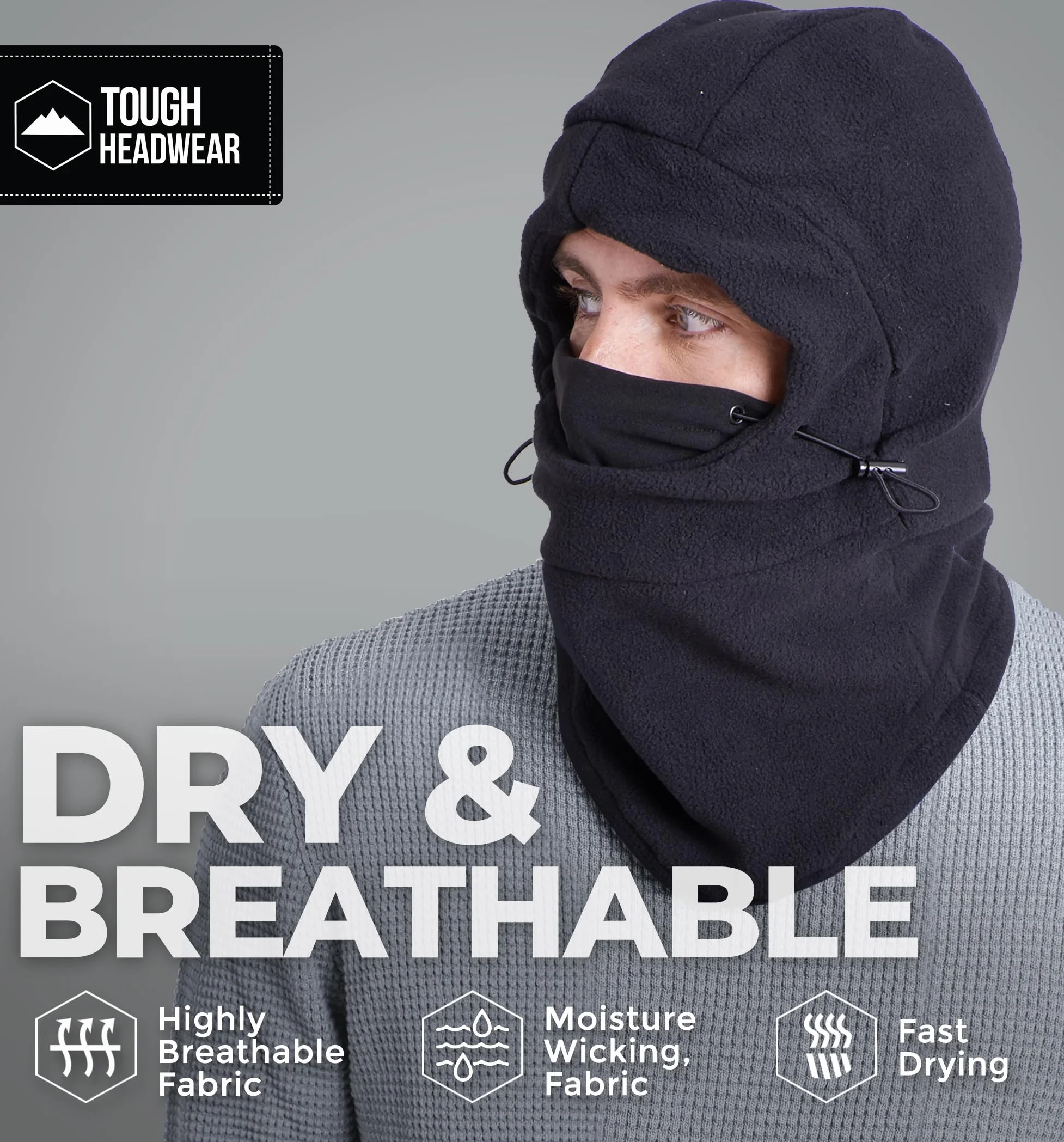 Tough Headwear Kominiarka Uniseks Fleece Balaclava